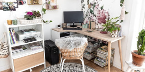 Beitragsbild des Blogbeitrags Homeoffice einrichten: Gestaltungs- und Dekoideen für dein Arbeitszimmer
