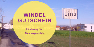 Beitragsbild des Blogbeitrags Linzer Windelgutschein
