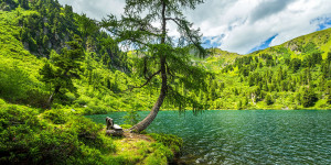 Beitragsbild des Blogbeitrags Scheibelsee: Eine himmlische Wanderung
