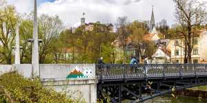 Beitragsbild des Blogbeitrags Space Invaders: Ljubljana spielerisch entdecken