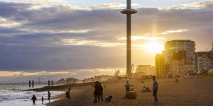 Beitragsbild des Blogbeitrags Brighton: Partyort und Ruhepol am Meer