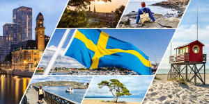 Beitragsbild des Blogbeitrags Südschweden: Rundreise mit Zug und Auto