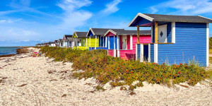 Beitragsbild des Blogbeitrags Falsterbo: Das bunte Strandparadies