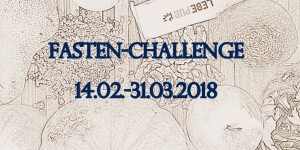 Beitragsbild des Blogbeitrags [Ernährung/Wohlbefinden] Die Fasten-Challenge 