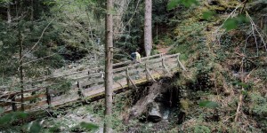 Beitragsbild des Blogbeitrags Rundwanderung Pioniersteig - Piller Wasserfall