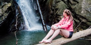 Beitragsbild des Blogbeitrags Wanderung mit Dusche und Bad:  Piller Wasserfall 
