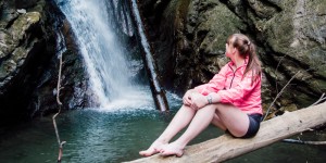 Beitragsbild des Blogbeitrags Wanderung mit Dusche und Bad: Piller Wasserfall