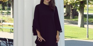 Beitragsbild des Blogbeitrags black dress form Zara 