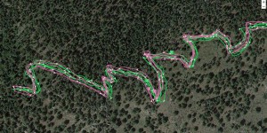 Beitragsbild des Blogbeitrags Zwei GPS-Uhren, eine Route, verschiedene GPS-Tracks