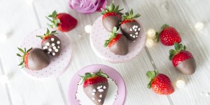 Beitragsbild des Blogbeitrags Valentinsspecial: Chocolate Dipped Strawberries 