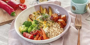 Beitragsbild des Blogbeitrags Vegetarische Buddha Bowl