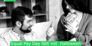 Beitragsbild des Blogbeitrags Equal Pay Day fällt mit Halloween zusammen