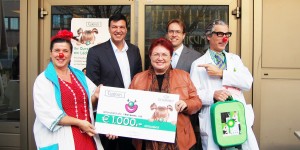 Beitragsbild des Blogbeitrags Café Clinicum im AKH unterstützt CliniClowns 