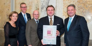 Beitragsbild des Blogbeitrags S’PARKS Restaurant im Hilton Vienna als GenussWirt ausgezeichnet
