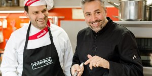 Beitragsbild des Blogbeitrags Mach dich knackig: Starkoch Roland Trettl trifft auf unkonventionelle Menülinie von Sodexo