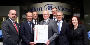 Beitragsbild des Blogbeitrags Zertifizierte Sicherheit im Hotel Hilton Vienna