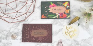 Beitragsbild des Blogbeitrags LOV Cosmetics Eyevotion Paletten im Test