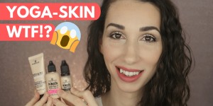 Beitragsbild des Blogbeitrags YOGA SKIN MIT DROGERIE-PRODUKTEN VON ESSENCE | LIVE-TEST