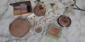 Beitragsbild des Blogbeitrags GLOW to go l Meine liebsten Highlighter l Themenwoche
