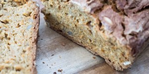 Beitragsbild des Blogbeitrags Schnelles Karottenbrot 