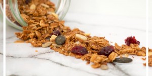 Beitragsbild des Blogbeitrags Frühstücksliebe: Granola 