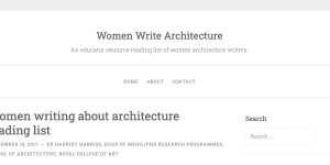Beitragsbild des Blogbeitrags Frauen, die über Architektur schreiben 