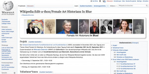 Beitragsbild des Blogbeitrags Wikipedia: Edit-a-thon 