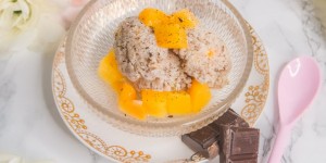 Beitragsbild des Blogbeitrags #eiszeit | Proteineis Tropical Stracciatella
