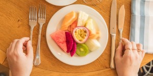 Beitragsbild des Blogbeitrags Sonntagsbrunch im Hotel Hilton Vienna Danube Waterfront