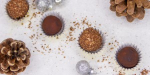 Beitragsbild des Blogbeitrags Baileys Pralinen | Schnell und einfach