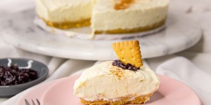 Beitragsbild des Blogbeitrags Lazy Cheesecake | Leichter No-bake Käsekuchen für Anfänger