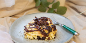 Beitragsbild des Blogbeitrags Käsespätzle | Ein Gruß aus der österreichischen Küche