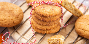 Beitragsbild des Blogbeitrags Maple Cinnamon Snickerdoodles | Easy Peasy Weihnachtsbäckerei 