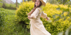 Beitragsbild des Blogbeitrags Summer Outfit Cottagecore Romantic | The Princess Edit 