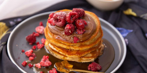 Beitragsbild des Blogbeitrags Banana Pancakes | Vegane Breakfast Inspiration