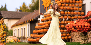 Beitragsbild des Blogbeitrags Kürbisfarmen rund um Wien | Autumn Bucketlist