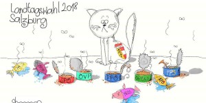 Beitragsbild des Blogbeitrags Landtagswahl 2018 in Salzburg, der Endspurt 