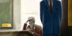 Beitragsbild des Blogbeitrags „Der Schüler Gerber“ – „Danke, setzen, nicht genügend!“