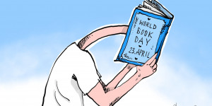 Beitragsbild des Blogbeitrags Welttag des Buches 2021
