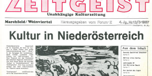 Beitragsbild des Blogbeitrags Zeitgeist Ausgabe 3/ 1987 