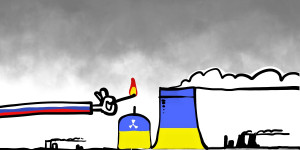 Beitragsbild des Blogbeitrags Ein AKW im Krieg