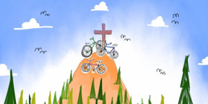 Beitragsbild des Blogbeitrags Der Fahrrad-Gipfelsieg