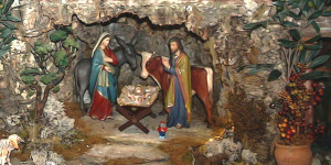 Beitragsbild des Blogbeitrags Eine Turmuhr in der Kirchenkrippe