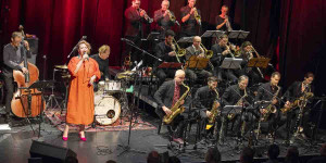 Beitragsbild des Blogbeitrags Herb Berger Big-Band begeistert im OVAL