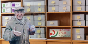 Beitragsbild des Blogbeitrags Willkommen im Leopold Kohr Archiv