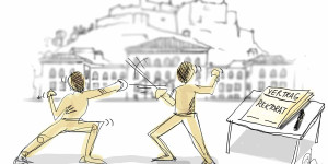 Beitragsbild des Blogbeitrags Säbelrasseln an der PLUS