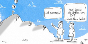 Beitragsbild des Blogbeitrags Wetterwarnung per SMS