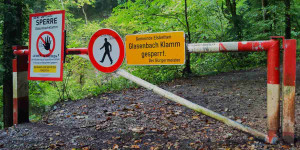 Beitragsbild des Blogbeitrags Glasenbachklamm endlich aufsperren