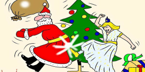 Beitragsbild des Blogbeitrags Christkind vs. Weihnachtsmann
