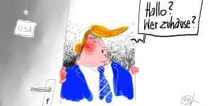 Beitragsbild des Blogbeitrags D. Trump | Er ist wieder da